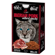 Лакомство для котов Alpha Spirit Iberian Pork Natural Cat с иберийской свининой 80 г ALPHG110000845