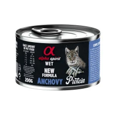 Влажный корм для котов Alpha Spirit Anchovy с анчоусом 200 г as311223