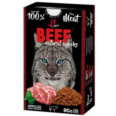 Лакомство для котов Alpha Spirit Cat Natural Snack Beef с говядиной 80 г ALPHG110000145